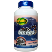 ALFA OMEGA - OLEO DE SALMAO 1200 MG - 90 CAPS