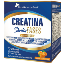 CREATINA SENIOR FASES + ASSOC. SABOR TANGERINA