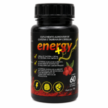 ENERGY+ 200MG CAFEÍNA+TAURINA 60 CÁPSULAS