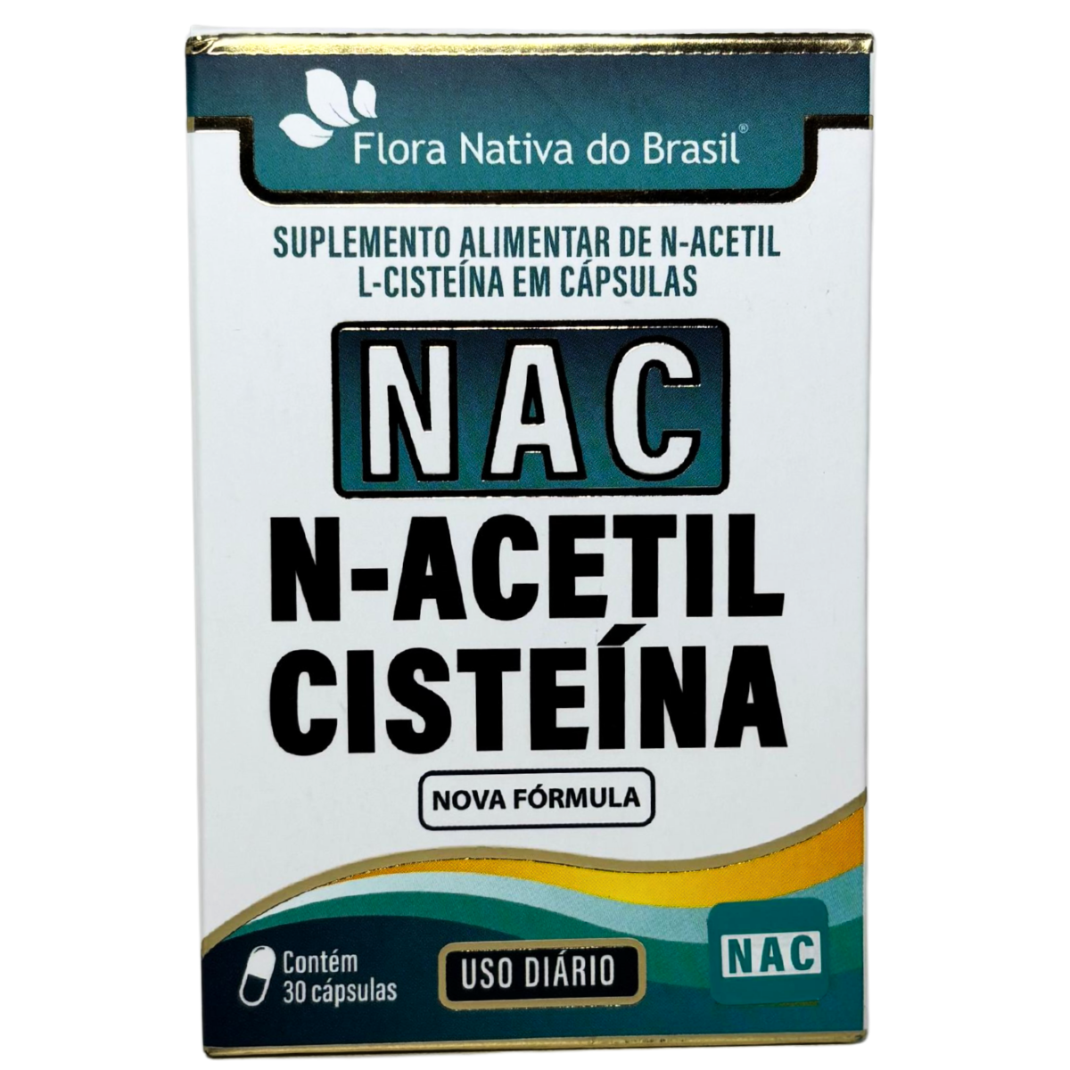 NAC (600MG DE N-ACETILCISTEINA) 30 VCAPS - NOVA FORM