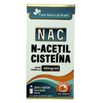 NAC (N-ACETILCISTEINA 40MG/ML) 120ML SABOR LARANJA