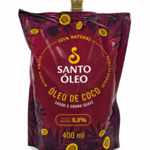 ÓLEO DE COCO EXTRAVIRGEM DE PELÍCULA POUCH 400ML