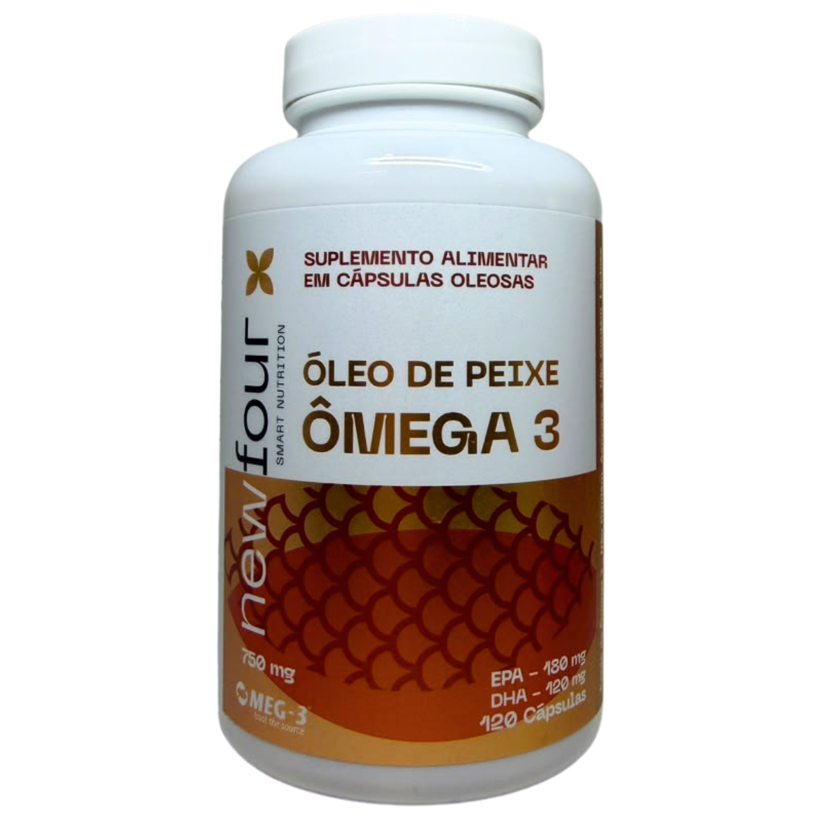 OLEO DE PEIXE OMEGA 3 750MG 120 CAPS (SORO CAPS)
