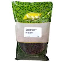 PIMENTA-DO-REINO PRETA EM GRÃOS 2KG