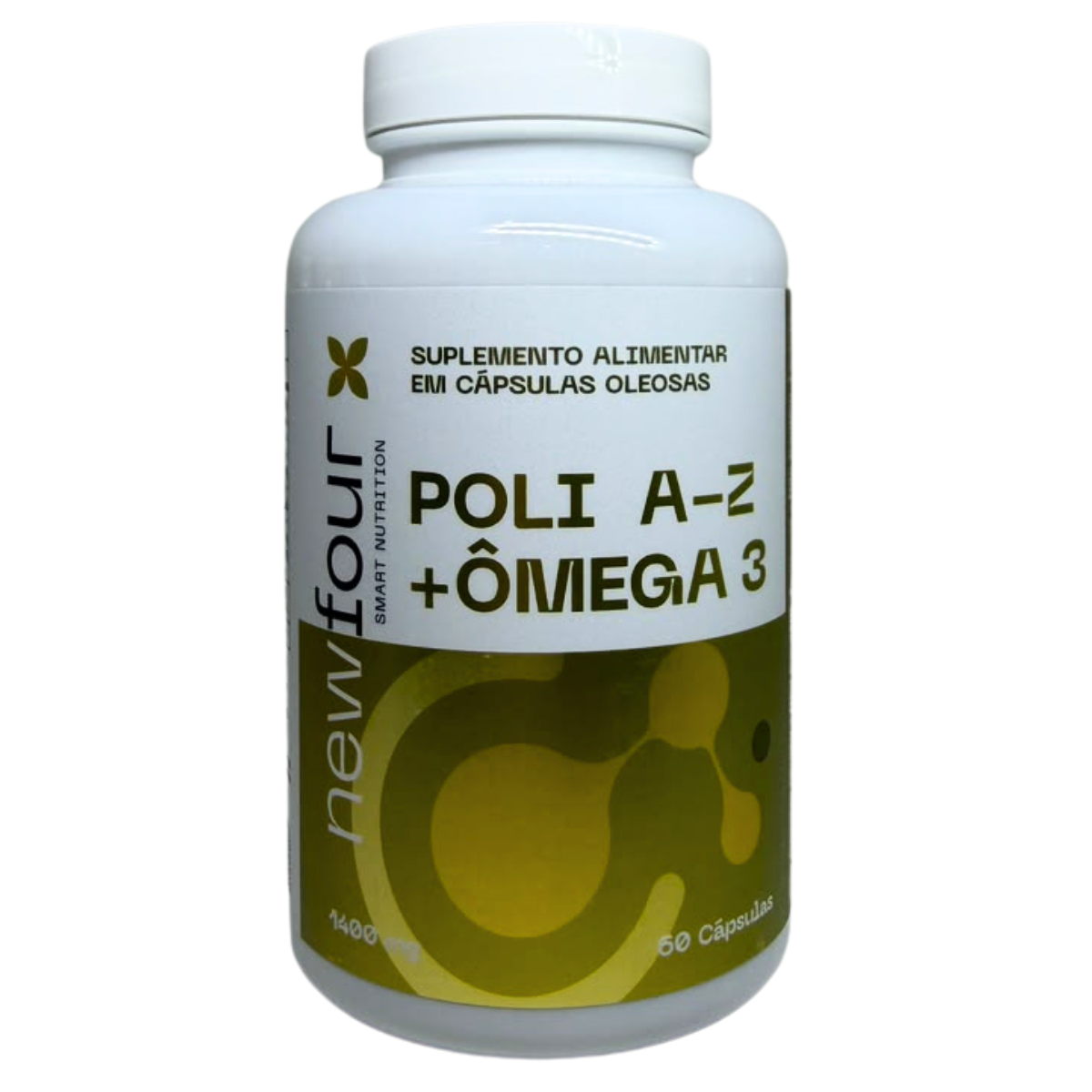 POLI + OMEGA 3 1000MG 60CAPS