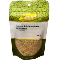 SEMENTE DE LINHAÇA DOURADA 100G