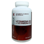 VITAMINA D3 + VITAMINA K2 500MG 60CAPS