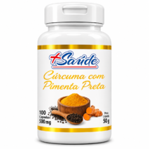 CÚRCUMA COM PIMENTA PRETA 500MG 100 CÁPSULAS