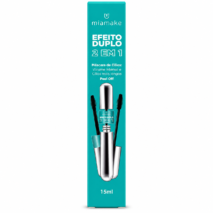 MÁSCARA P/ CÍLIOS EFEITO DUPLO 2 EM 1 VOLUME LONGO 1
